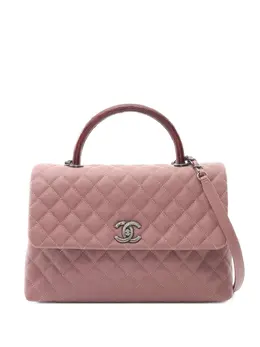 CHANEL Pre-Owned: Розовая сумка 