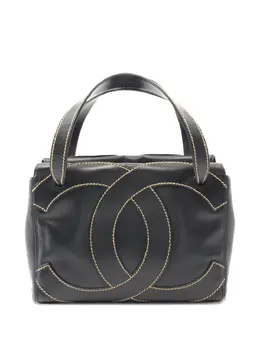CHANEL Pre-Owned: Чёрная сумка 
