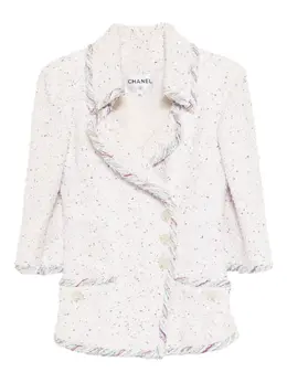 CHANEL Pre-Owned: Двубортная куртка 