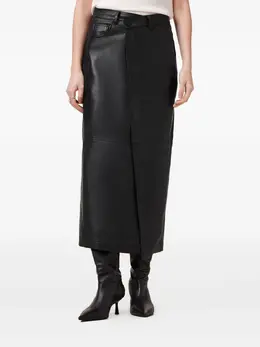 AllSaints: Кожаная юбка 