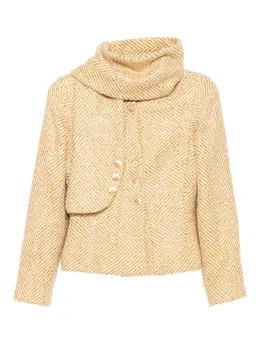 CHANEL Pre-Owned: Куртка без воротника 