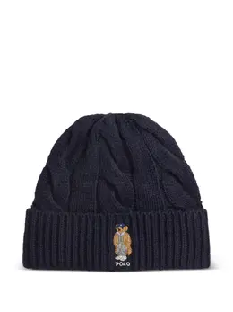 Polo Ralph Lauren: Синяя шапка 