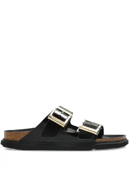 Birkenstock: Чёрные сандалии  Arizona