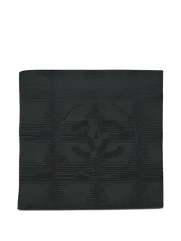 CHANEL Pre-Owned: Чёрный кошелёк 