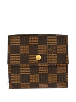 Louis Vuitton Pre-Owned: Тёмный кошелёк 