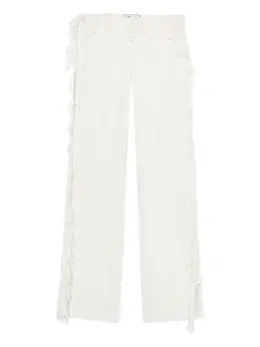 Blumarine: Белые брюки 