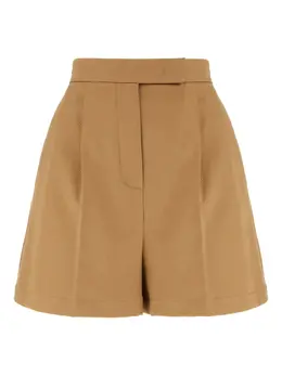 Max Mara: Коричневые шорты 