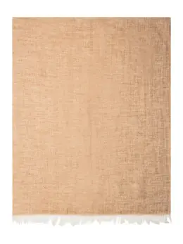 Max Mara: Бежевый шарф 
