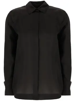 Max Mara: Чёрная рубашка 