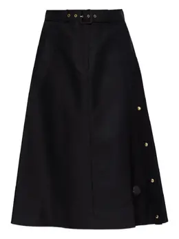 Moncler: Юбка миди 