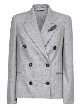 Brunello Cucinelli: Двубортный жакет 