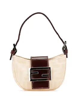 Fendi Pre-Owned: Коричневая сумка 