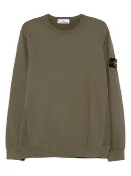 Stone Island: Зелёный свитшот  Compass