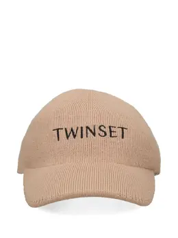 TWINSET: Бежевая кепка 