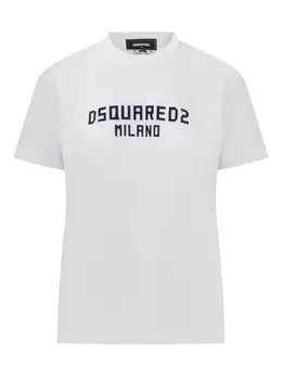 DSQUARED2: Белая футболка 