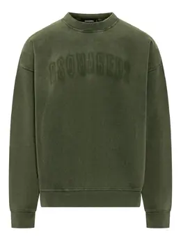 DSQUARED2: Зелёный свитшот 