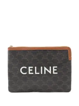 Céline Pre-Owned: Чёрный клатч 