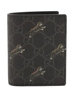 Gucci Pre-Owned: Чёрный кошелёк 