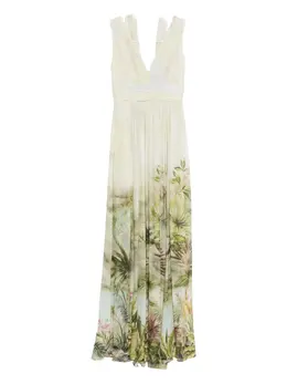Elie Saab: Шифоновое платье 