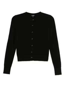 CHANEL Pre-Owned: Чёрный кардиган 
