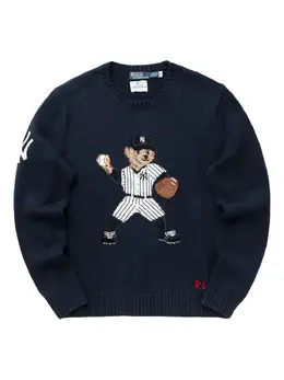 Polo Ralph Lauren: Синий свитер 