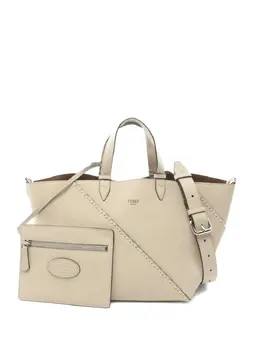Fendi Pre-Owned: Светлая сумка 
