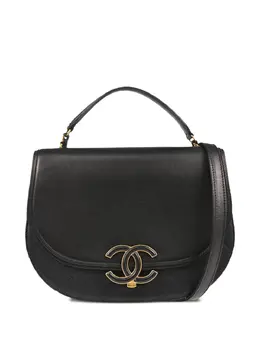 CHANEL Pre-Owned: Чёрная сумка 
