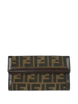 Fendi Pre-Owned: Коричневый кошелёк 