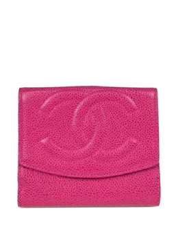 CHANEL Pre-Owned: Розовый кошелёк 