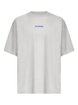 Balenciaga: Футболка  Crew с коротким рукавом