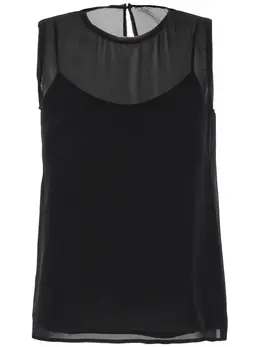 Max Mara: Чёрный топ 