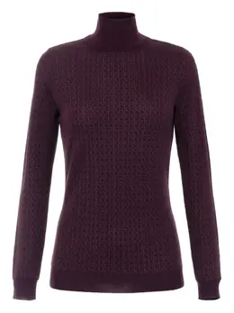 Elisabetta Franchi: Жаккардовый свитер 