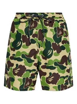 A BATHING APE®: Шорты с принтом 
