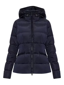 Moncler: Голубая куртка 