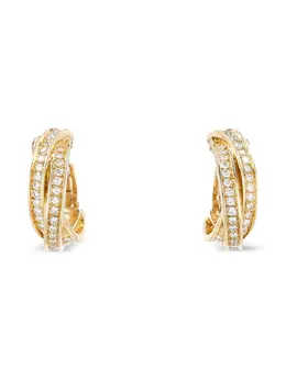 Cartier: Серьги  Trinity