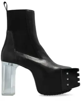 Rick Owens: Чёрные ботинки 