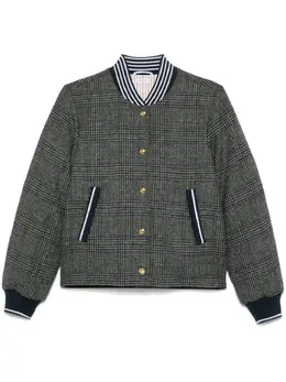 Thom Browne: Твидовая куртка  Prince of Wales