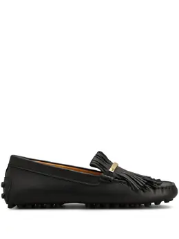 Tod's: Чёрные лоферы 