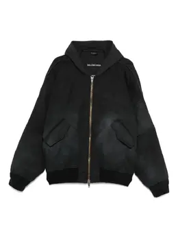 Balenciaga: Куртка с капюшоном 