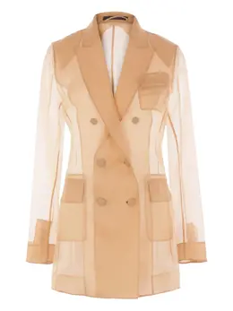 Max Mara: Двубортный жакет 