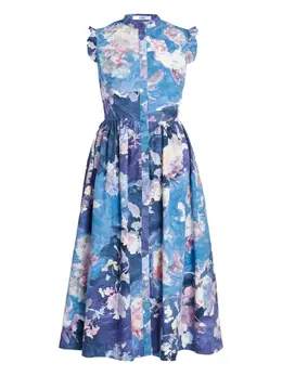 ERDEM: Платье с оборками 