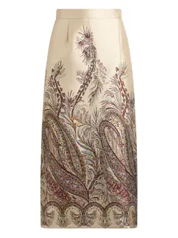ETRO: Жаккардовая юбка 