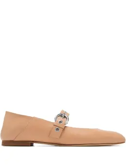 Stuart Weitzman: Светлые балетки 