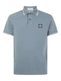 Stone Island: Светлое поло 