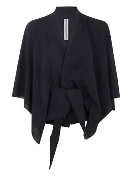 Rick Owens: Чёрный плащ 