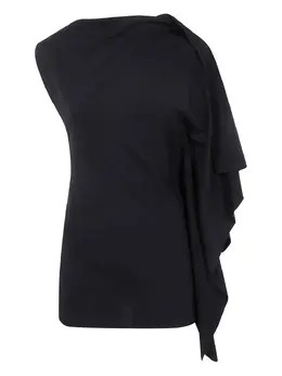 Sportmax: Чёрный топ 