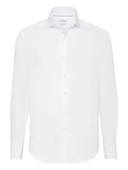 Brunello Cucinelli: Белая рубашка 