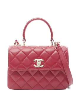 CHANEL Pre-Owned: Розовая сумка 