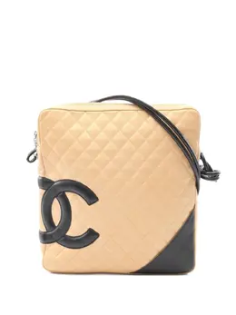 CHANEL Pre-Owned: Бежевая сумка 