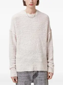AllSaints: Белый свитер 